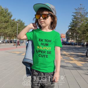 EK Toh Hum Rajpot Uper Se Cute Tshirt | KidsFitter