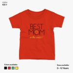 Best Mam In The World Tshirt | KidsFitter