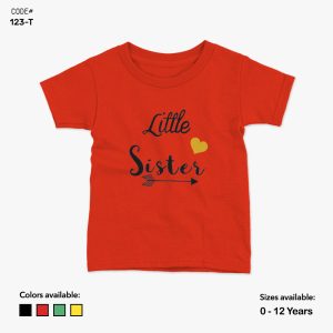 Little Sister Tshirt | KidsFitter