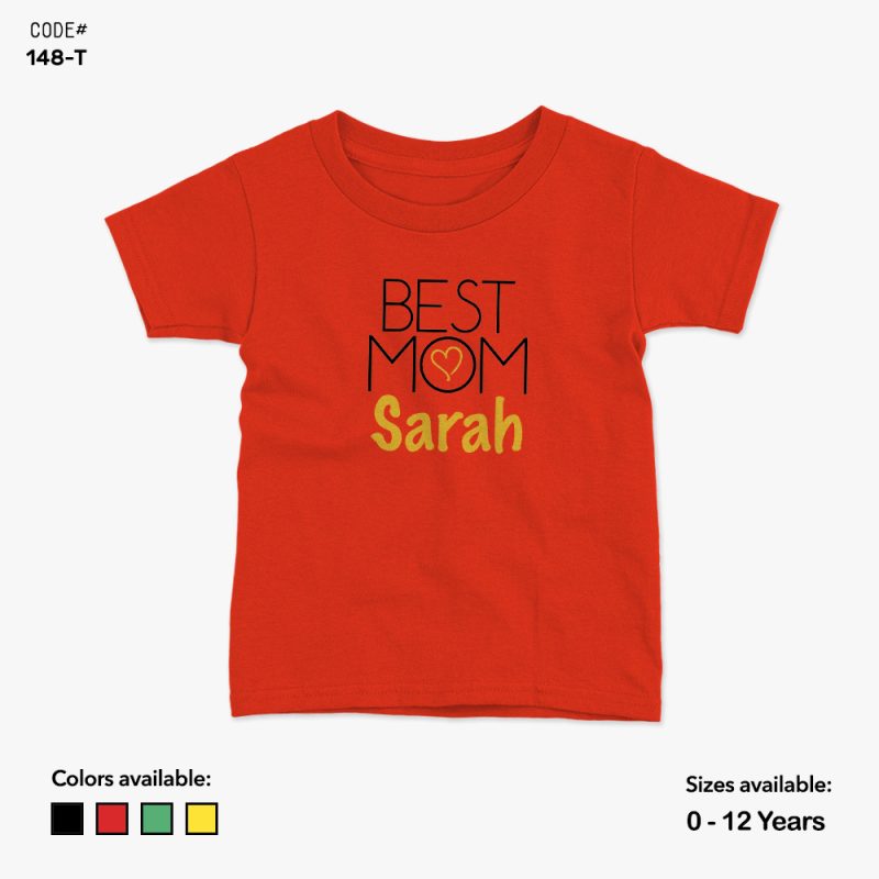 Best Mama Custom Tshirt | KidsFitter