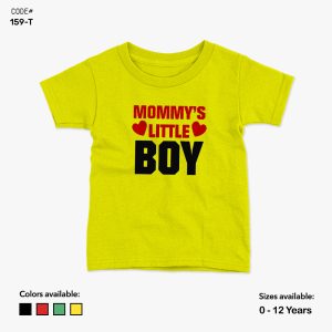 Mommy's Little Boy Tshirt | KidsFitter