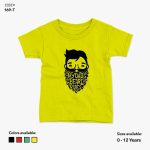 My Dad's Beard Rules Tshirt | KidsFitter