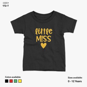 Little Miss Tshirt | KidsFitter