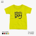 Mam's Boy Tshirt | KidsFitter