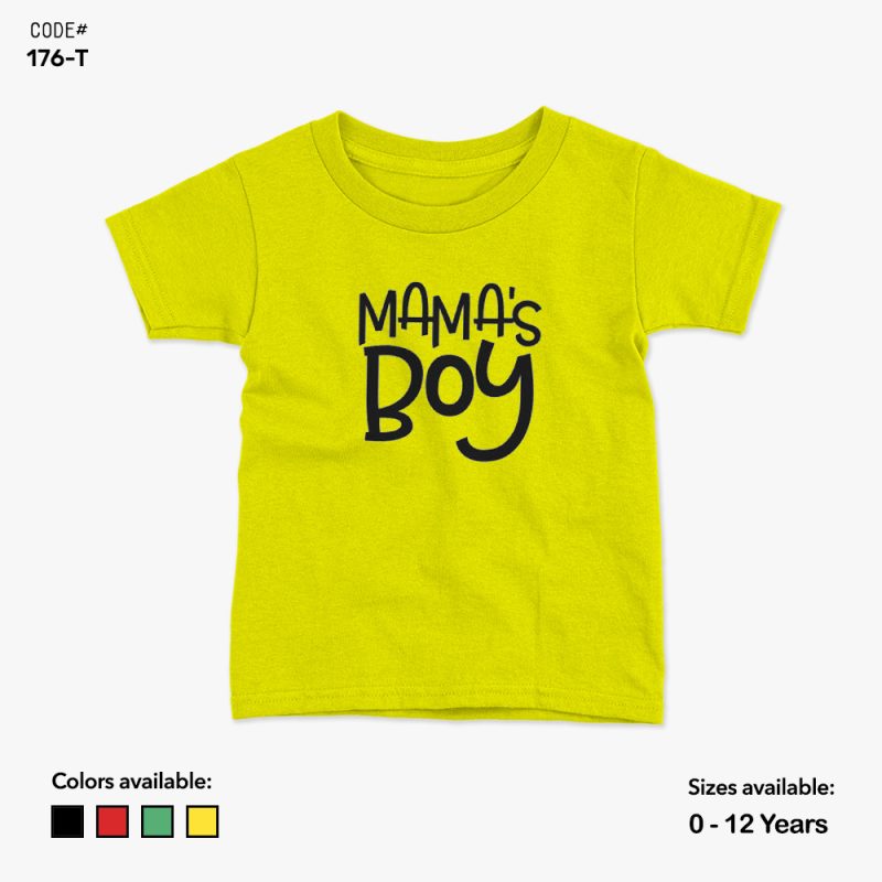 Mam's Boy Tshirt | KidsFitter