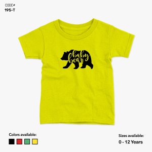 Baby Bear Tshirt | KidsFitter