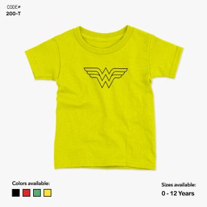 Wonder Women Tshirt | KidsFitter